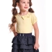 Комплект одежды для девочек Mini Maxi, модель 1431/1432, цвет желтый 