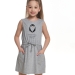 Платье для девочек Mini Maxi, модель 64332, цвет серый 