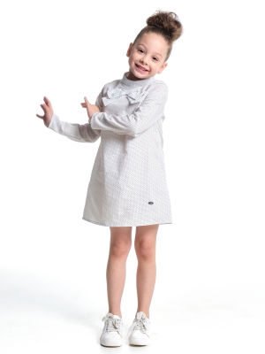 Платье для девочек Mini Maxi, модель 3989, цвет белый/мультиколор