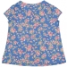 Блузка для девочек Mini Maxi, модель 2016, цвет синий/мультиколор 