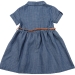 Платье для девочек Mini Maxi, модель 6361, цвет синий/мультиколор 