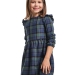Платье для девочек Mini Maxi, модель 8050, цвет зеленый/синий/клетка 