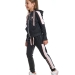 Спортивный костюм для девочек Mini Maxi, модель 6681, цвет черный/меланж 
