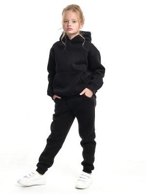 Спортивный костюм для девочек Mini Maxi, модель 7606, цвет черный
