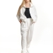 Спортивный костюм для девочек Mini Maxi, модель 8023, цвет белый 