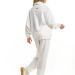 Спортивный костюм для девочек Mini Maxi, модель 8023, цвет белый 