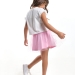 Комплект для девочек Mini Maxi, модель 3962/3963, цвет белый/розовый 