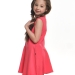 Платье для девочек Mini Maxi, модель 4506, цвет коралловый 